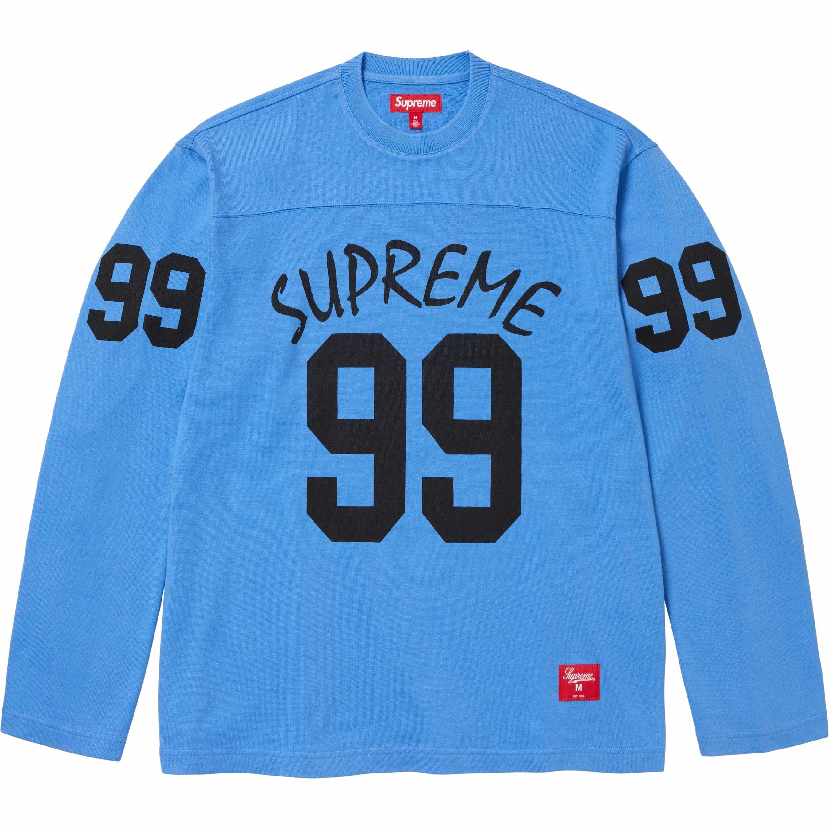 99 L/S Football Top view 8